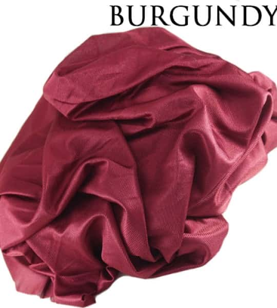 8 yard Fabric Burgundy (flaw)