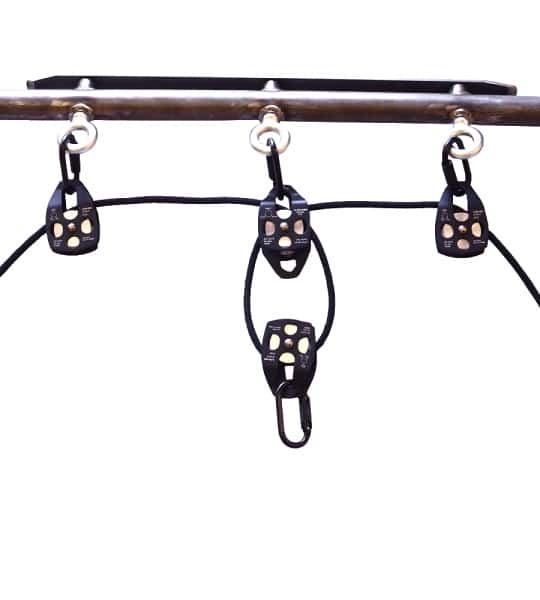 Pulley System for Portable Rigs